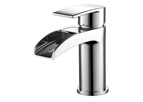 Bathroom Waterfall Basin Mixer Taps  T8112W for Wash Basin